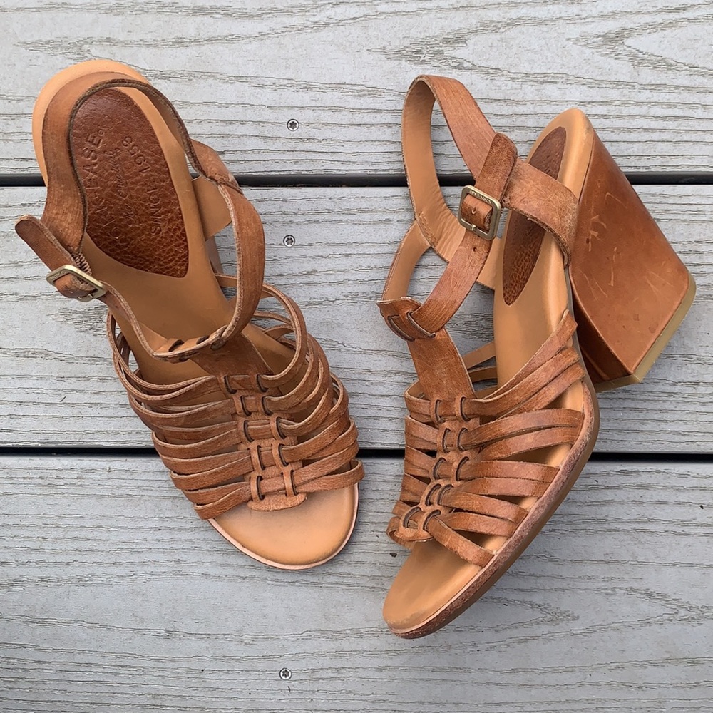 KORKEASE 10 tan summer leather sandal